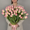 Розовые тюльпаны, 51шт