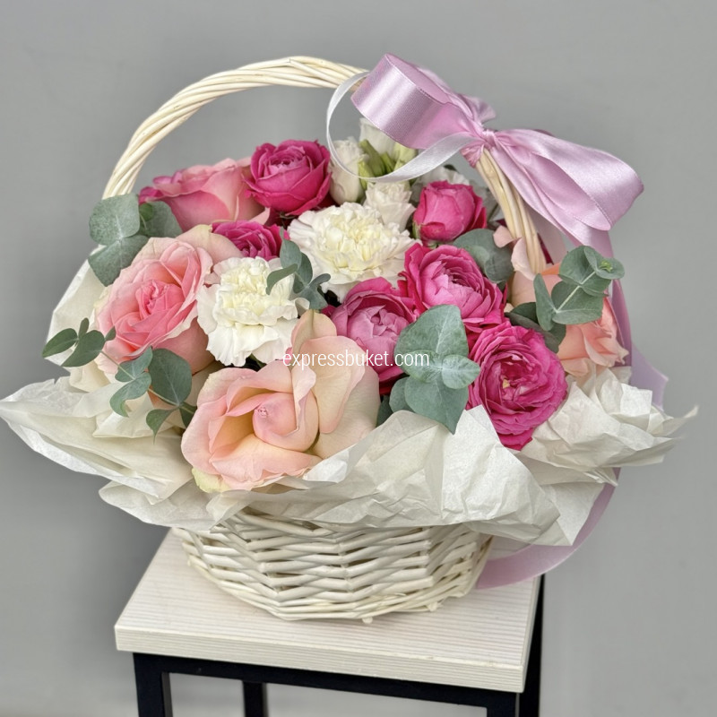 Мини-корзина "Розовый стиль"